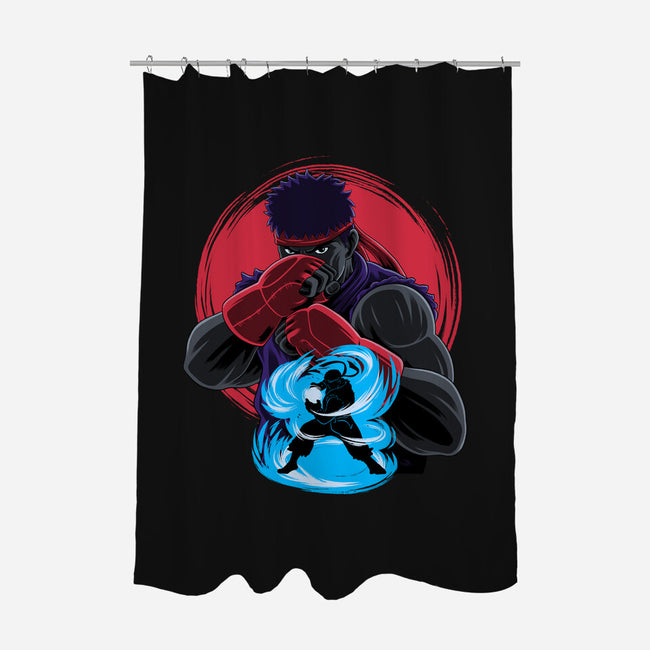 Wanderer Fighter-None-Polyester-Shower Curtain-rmatix