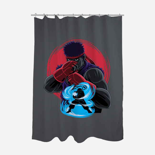 Wanderer Fighter-None-Polyester-Shower Curtain-rmatix