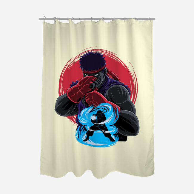 Wanderer Fighter-None-Polyester-Shower Curtain-rmatix