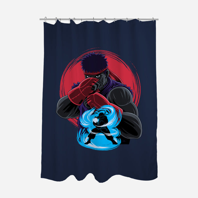 Wanderer Fighter-None-Polyester-Shower Curtain-rmatix