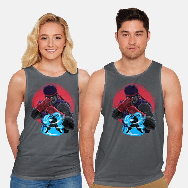 Wanderer Fighter-Unisex-Basic-Tank-rmatix