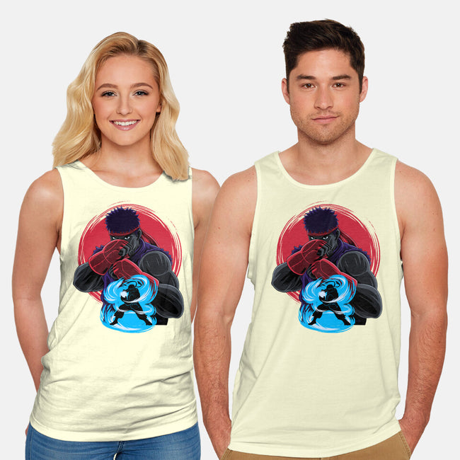 Wanderer Fighter-Unisex-Basic-Tank-rmatix
