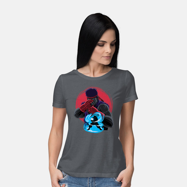 Wanderer Fighter-Womens-Basic-Tee-rmatix