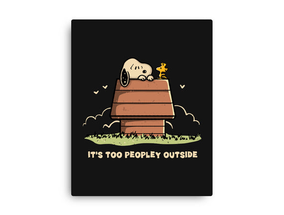 Too Peopley Outside