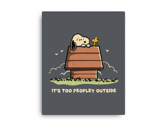 Too Peopley Outside