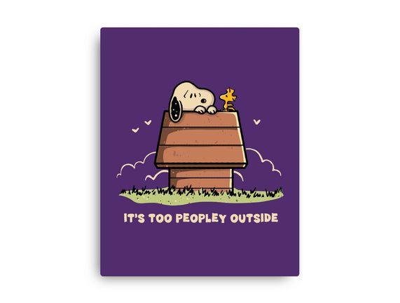 Too Peopley Outside