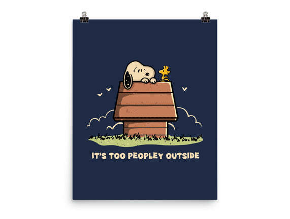 Too Peopley Outside