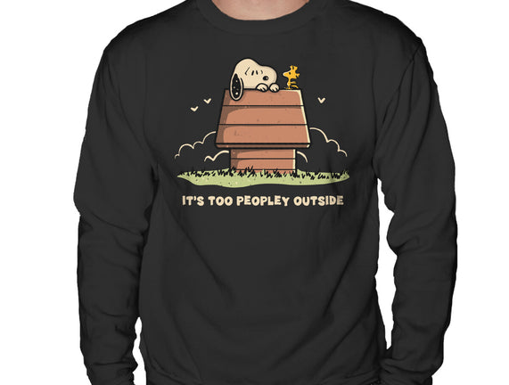 Too Peopley Outside
