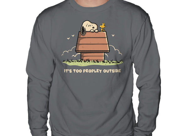 Too Peopley Outside