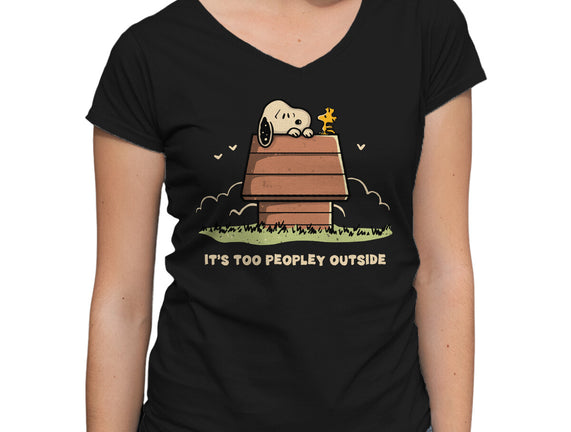 Too Peopley Outside