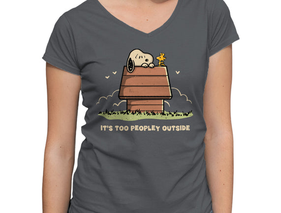 Too Peopley Outside