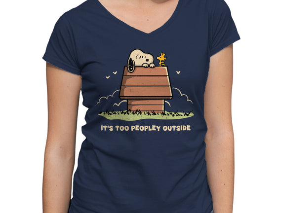 Too Peopley Outside