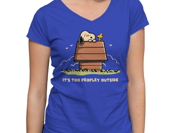 Too Peopley Outside