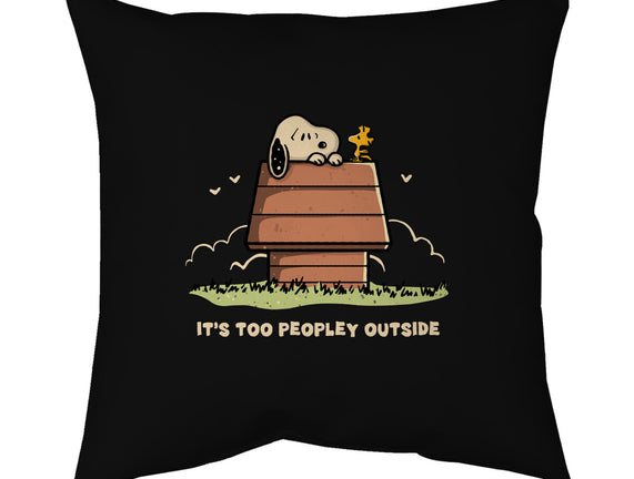 Too Peopley Outside