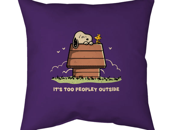 Too Peopley Outside