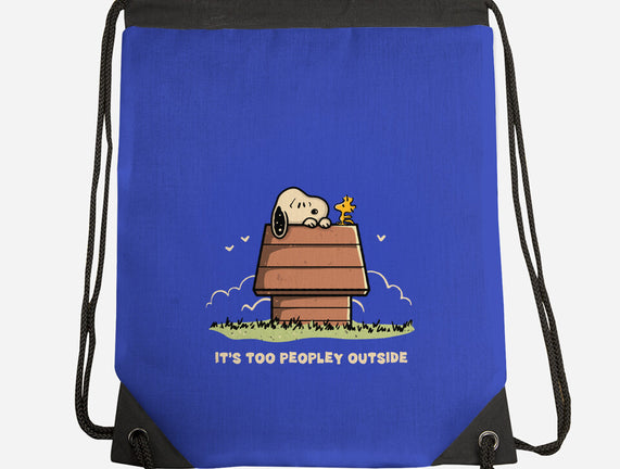 Too Peopley Outside
