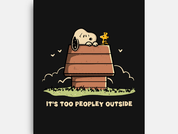 Too Peopley Outside