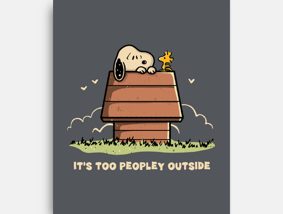 Too Peopley Outside