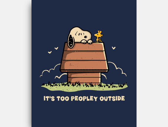 Too Peopley Outside