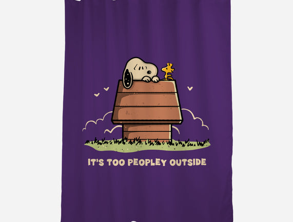 Too Peopley Outside