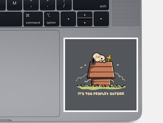 Too Peopley Outside