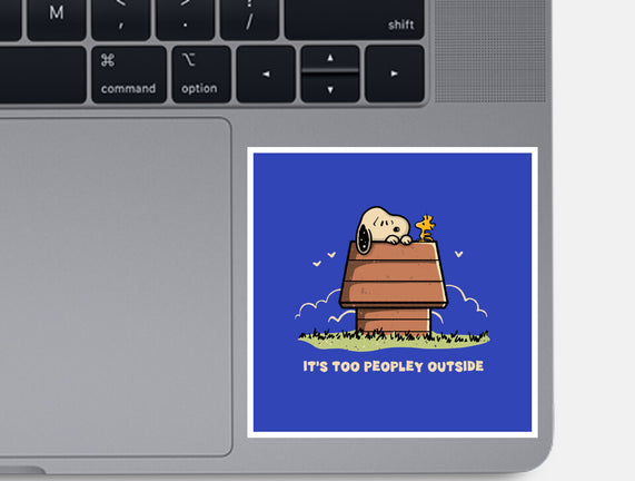 Too Peopley Outside