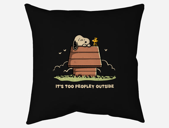 Too Peopley Outside