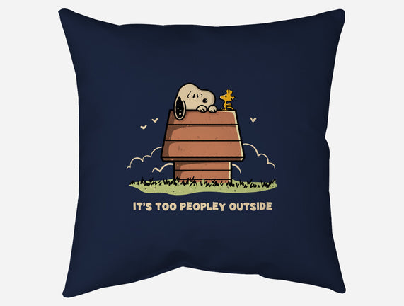 Too Peopley Outside