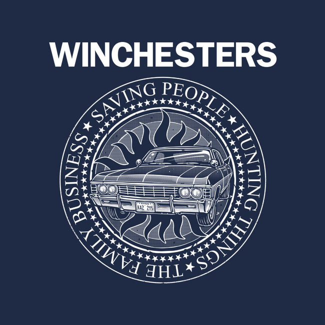 Emblem Of The Hunt-None-Polyester-Shower Curtain-glitchygorilla