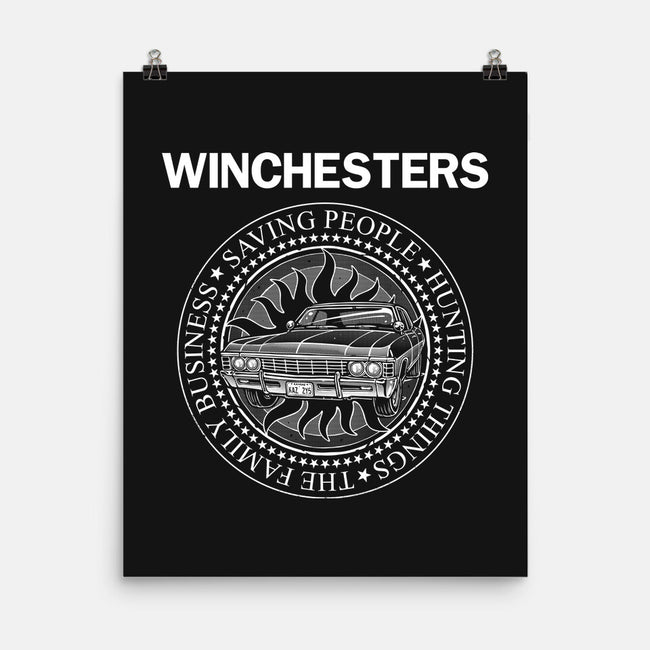 Emblem Of The Hunt-None-Matte-Poster-glitchygorilla