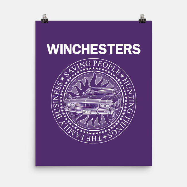 Emblem Of The Hunt-None-Matte-Poster-glitchygorilla