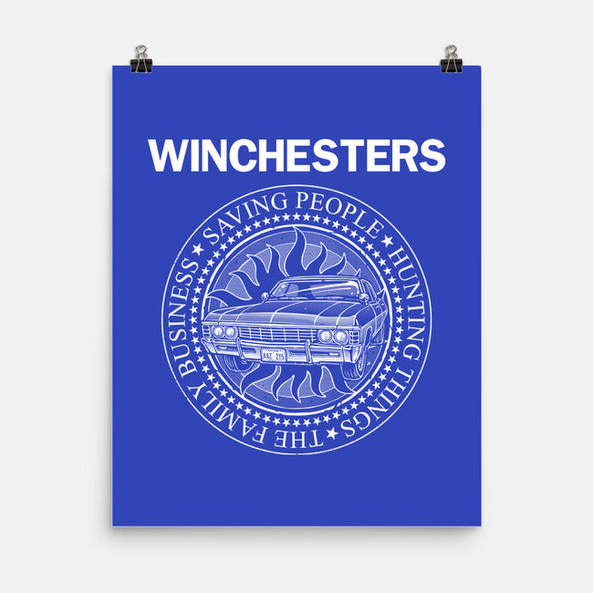 Emblem Of The Hunt-None-Matte-Poster-glitchygorilla