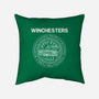 Emblem Of The Hunt-None-Removable Cover w Insert-Throw Pillow-glitchygorilla