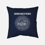 Emblem Of The Hunt-None-Removable Cover w Insert-Throw Pillow-glitchygorilla