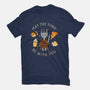 May The Fork Be With You-Womens-Basic-Tee-Loobs
