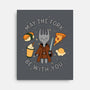 May The Fork Be With You-None-Stretched-Canvas-Loobs