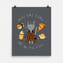 May The Fork Be With You-None-Matte-Poster-Loobs