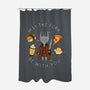 May The Fork Be With You-None-Polyester-Shower Curtain-Loobs