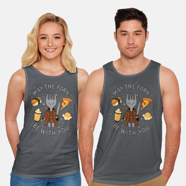 May The Fork Be With You-Unisex-Basic-Tank-Loobs