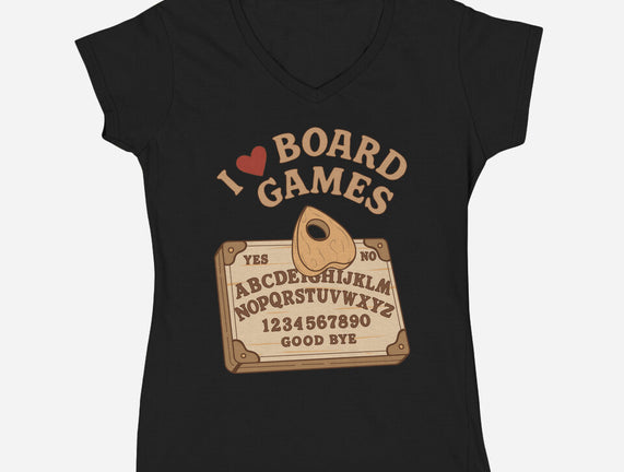 I Love Board Games Black