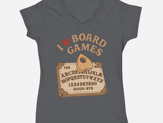 I Love Board Games Black