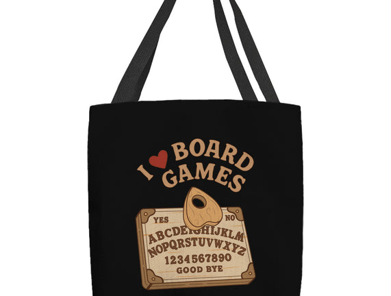I Love Board Games Black