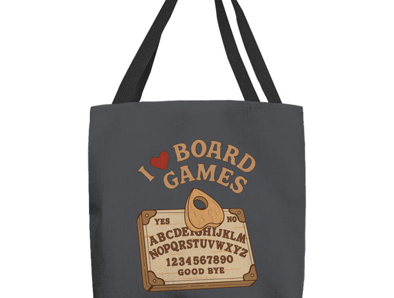 I Love Board Games Black