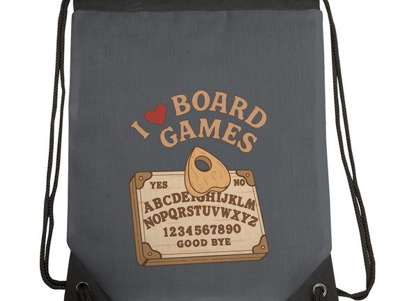 I Love Board Games Black