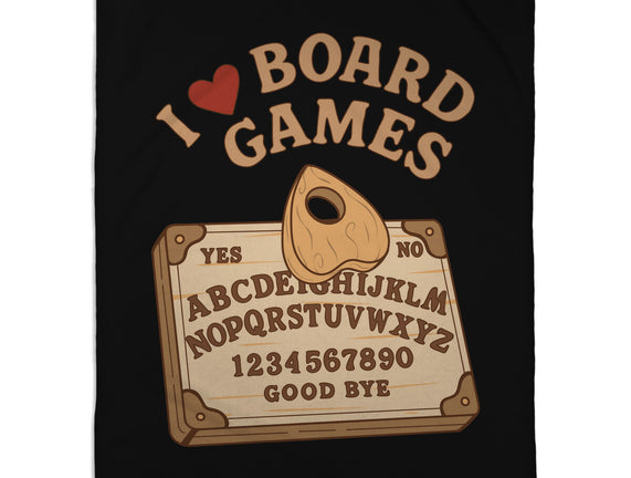I Love Board Games Black