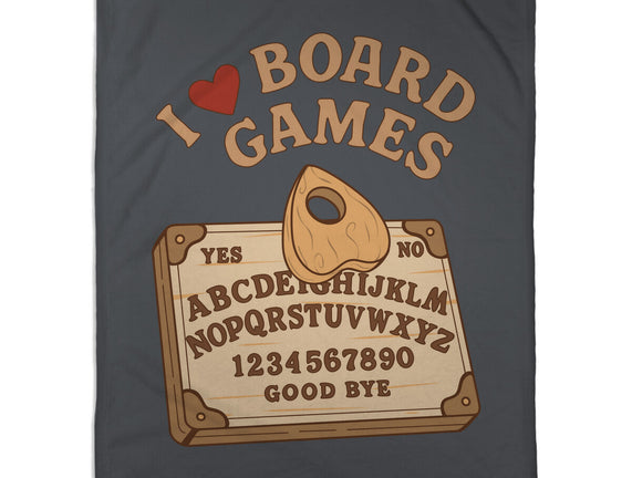I Love Board Games Black