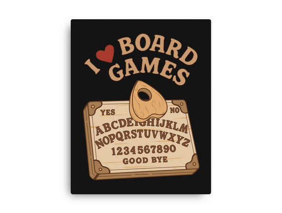I Love Board Games Black
