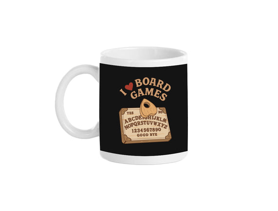 I Love Board Games Black