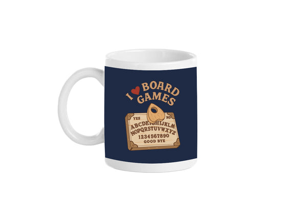 I Love Board Games Black