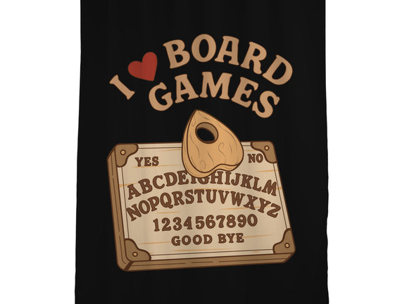 I Love Board Games Black